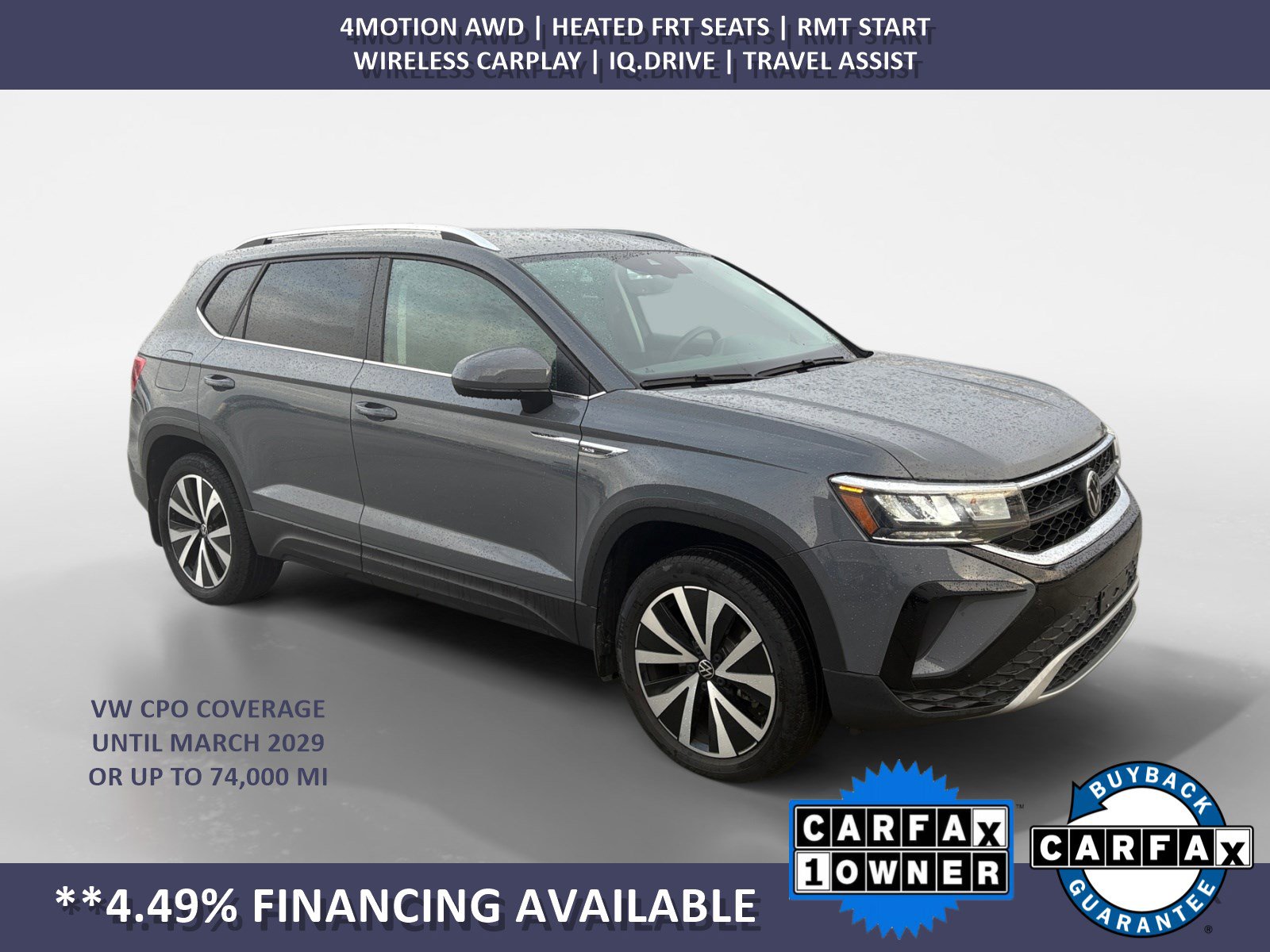 2023 Volkswagen Taos SE's photo