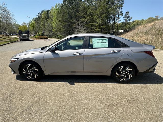 2025 Hyundai Elantra Hybrid Blue photo 2