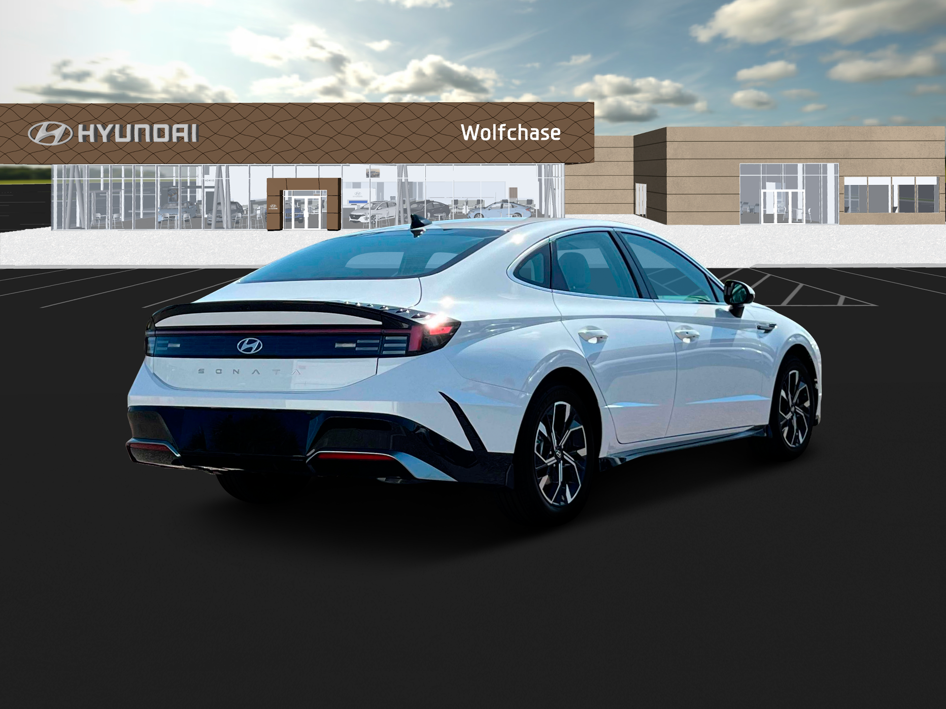New 2025 White Hyundai SEL image 7