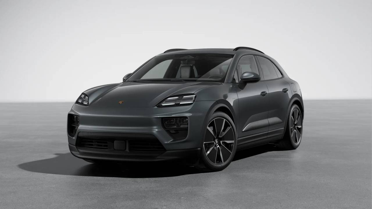 New 2025 Volcano Grey Metallic Porsche 4 Electric image 1