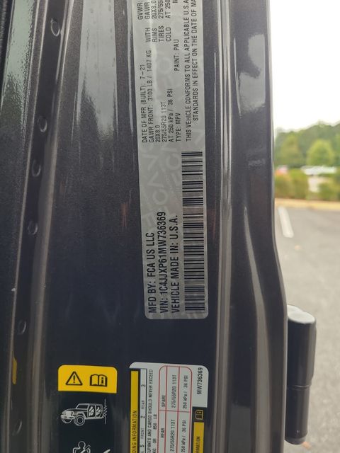 2021 Jeep Wrangler Unlimited Sahara 4xe photo 25