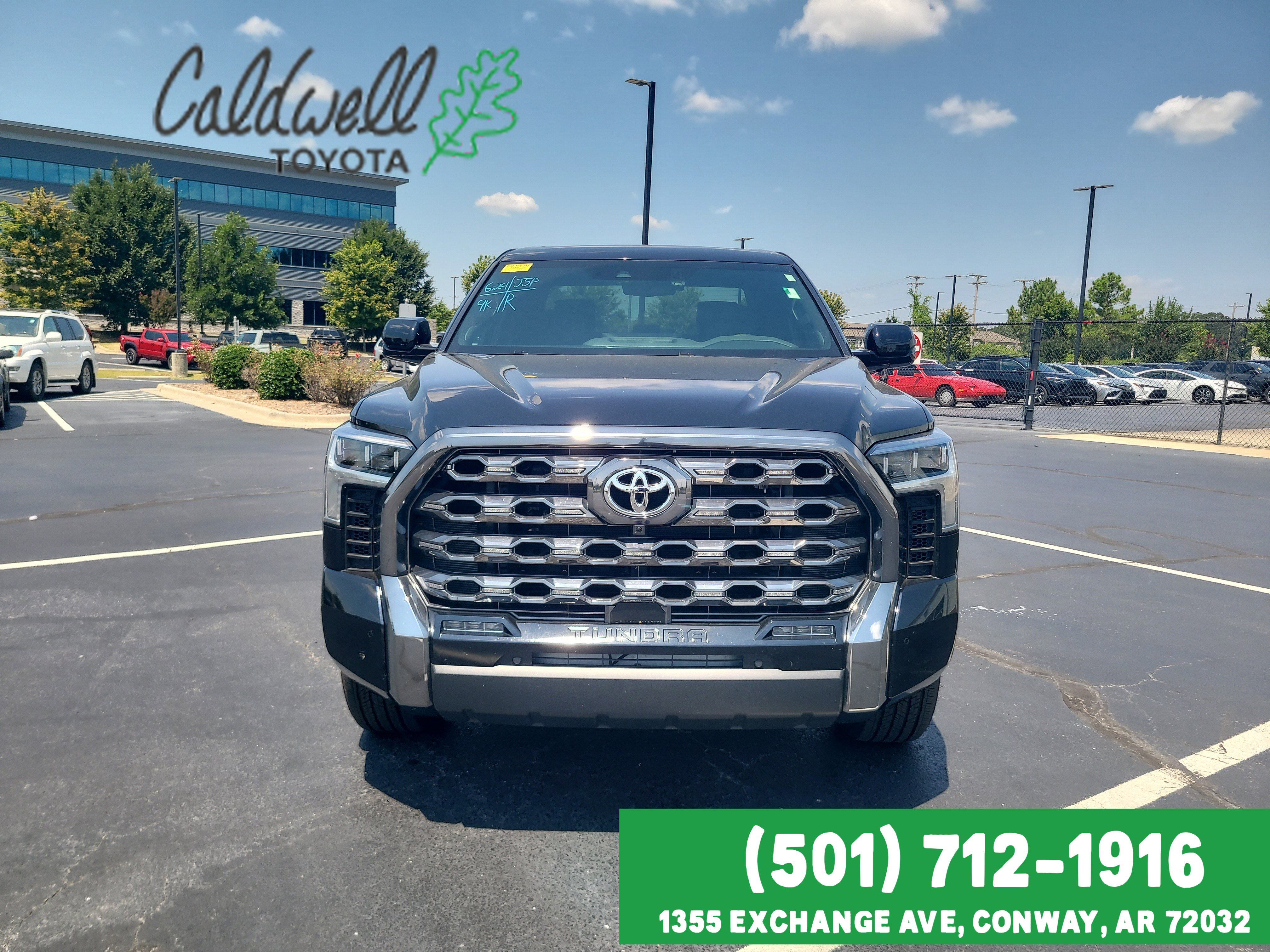 Used 2024 Toyota Tundra Platinum with VIN 5TFNA5DB8RX182823 for sale in Little Rock