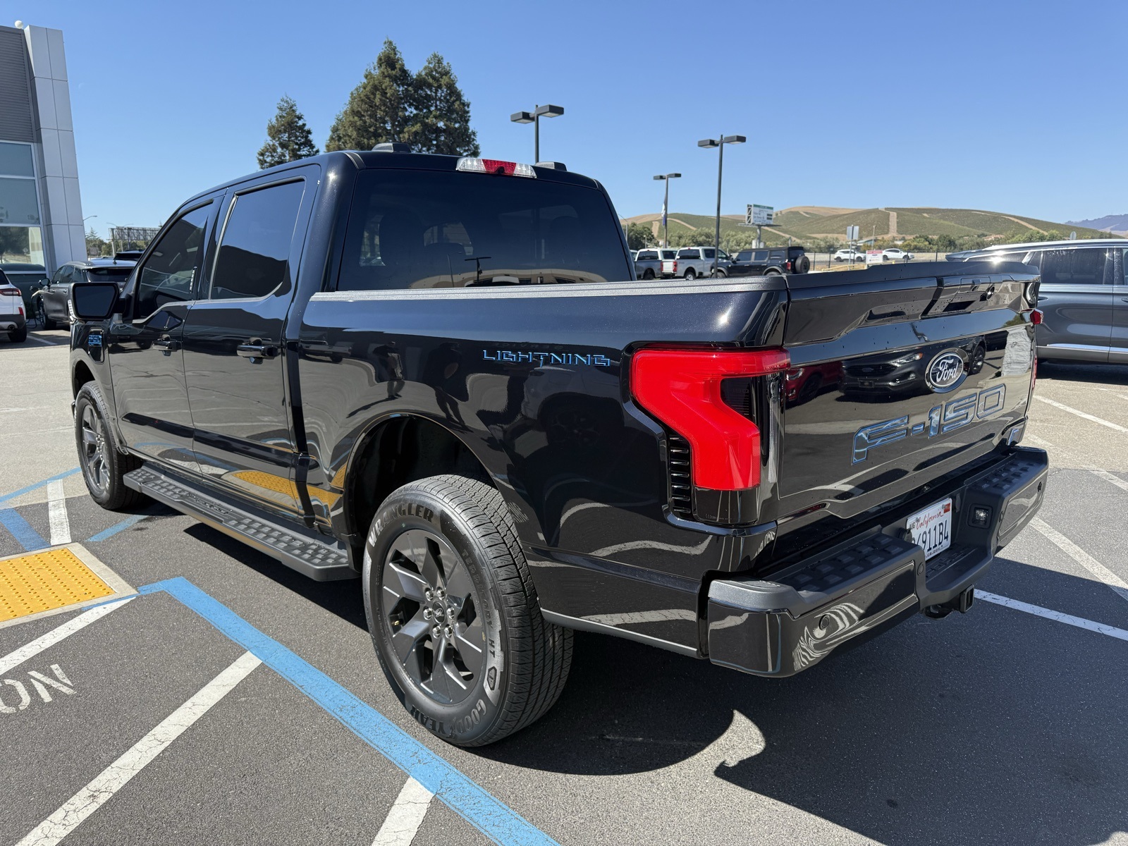 Used 2024 Ford F-150 Lightning Flash with VIN 1FT6W3L7XRWG03311 for sale in Livermore, CA
