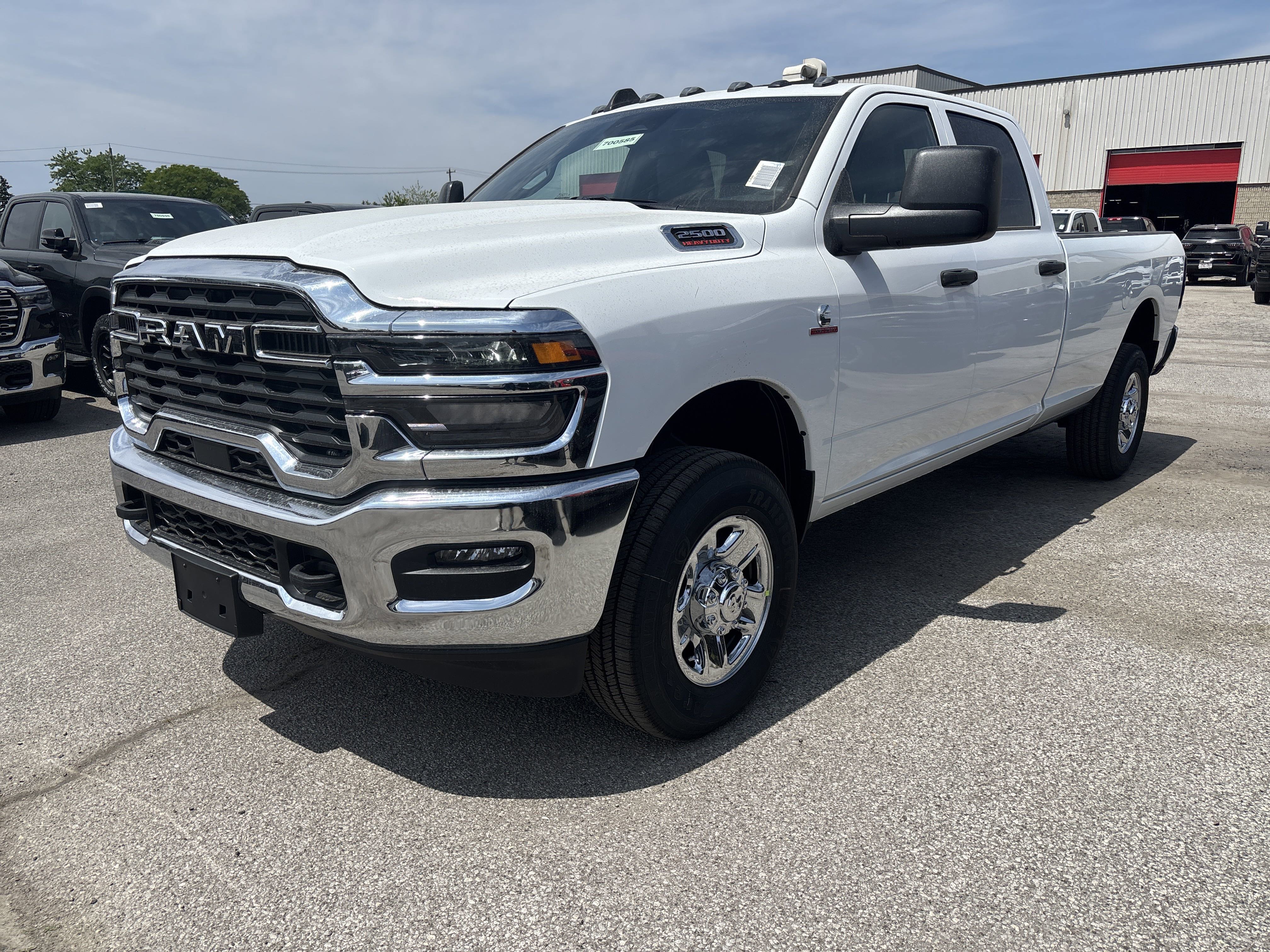 New 2025 Bright White Ram Tradesman image 1