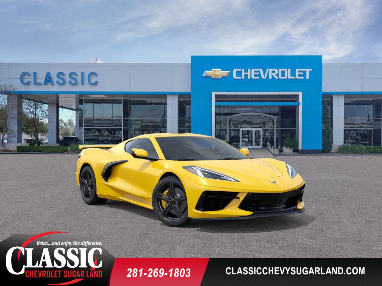 2026 Chevrolet Corvette Stingray 1LT Yellow at Classic Elite Chevrolet Hwy 6