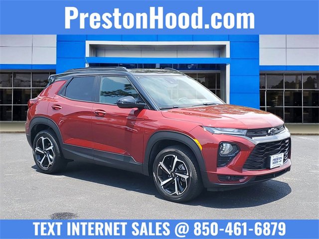 Certified Used 2023 Crimson Metallic Chevrolet RS image 1