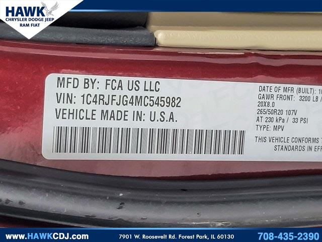 2021 JEEP GRAND CHEROKEE - Image 35