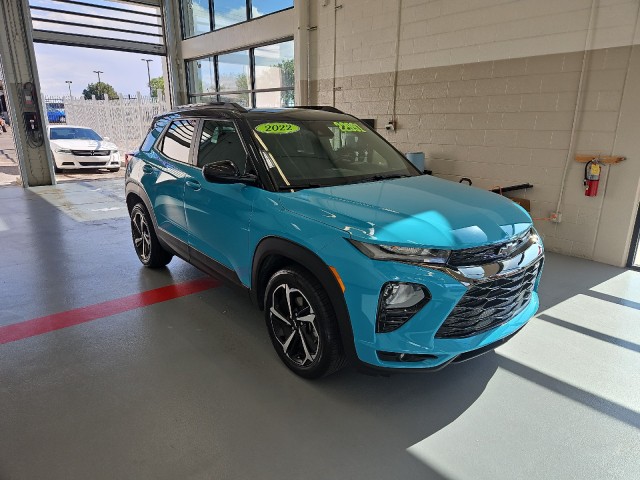 Used 2022 Oasis Blue Chevrolet RS image 1