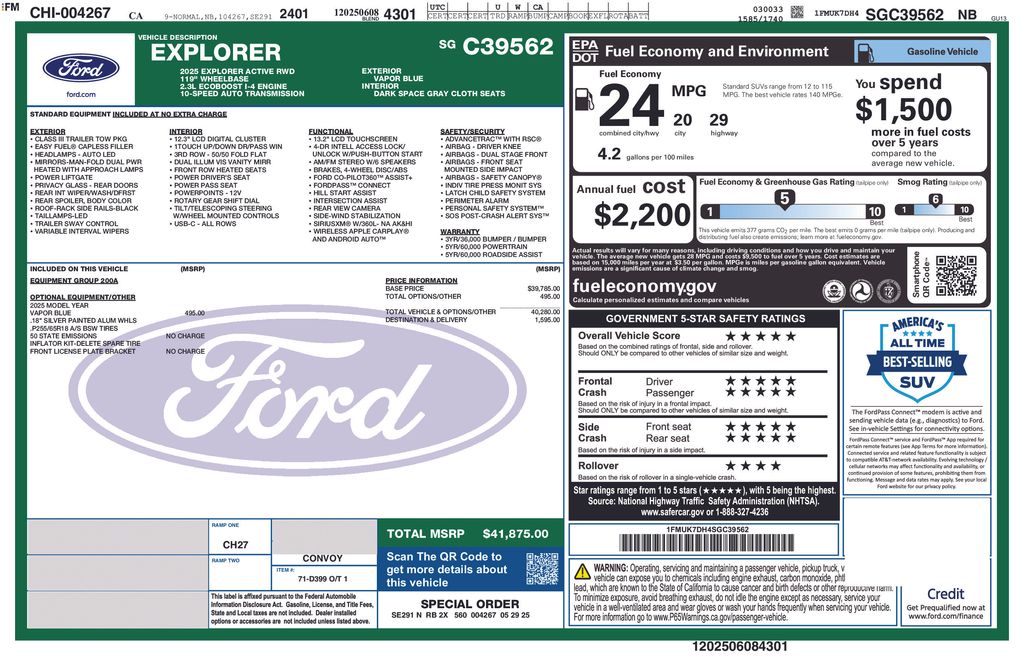 2025 Ford Explorer Active