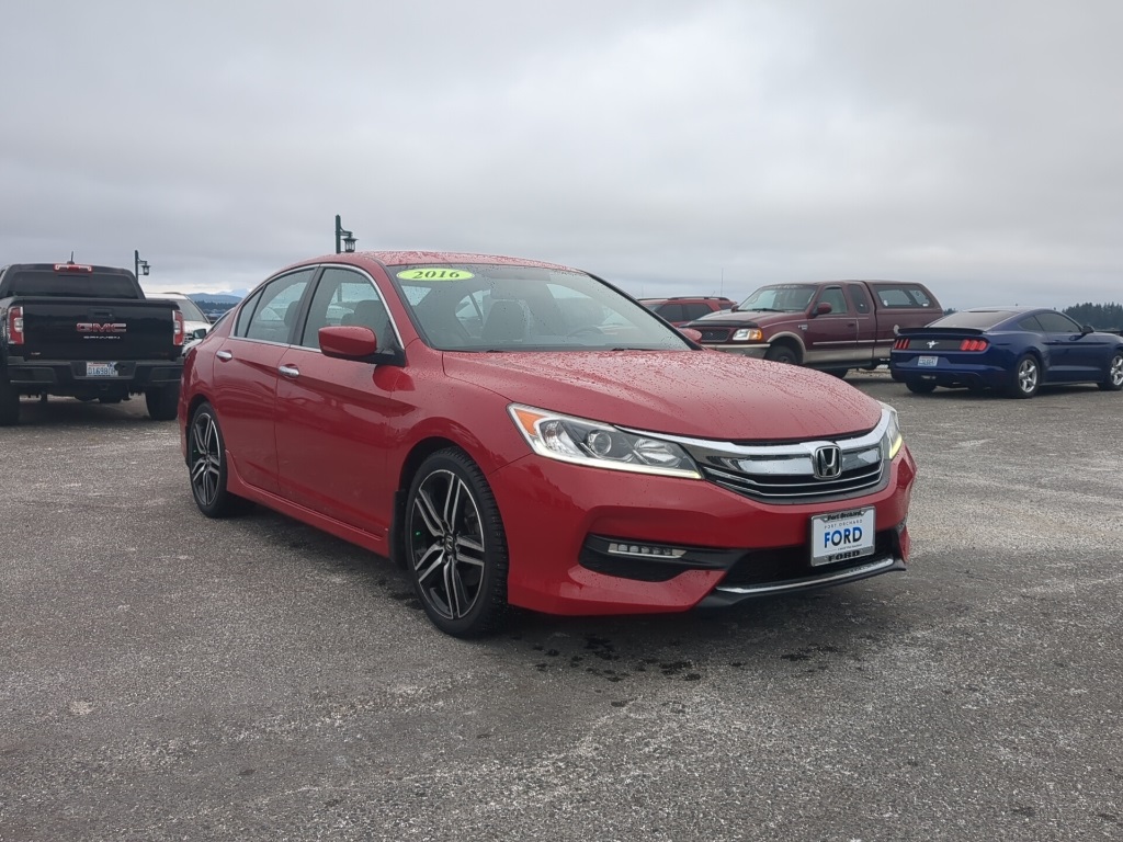 Used 2016 Honda Accord Sport with VIN 1HGCR2F50GA047214 for sale in Port Orchard, WA
