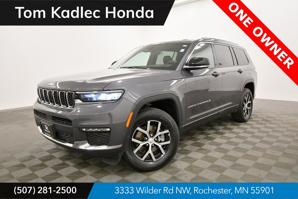 Used 2024 Baltic Gray Metallic Clearcoat Jeep Limited image 1