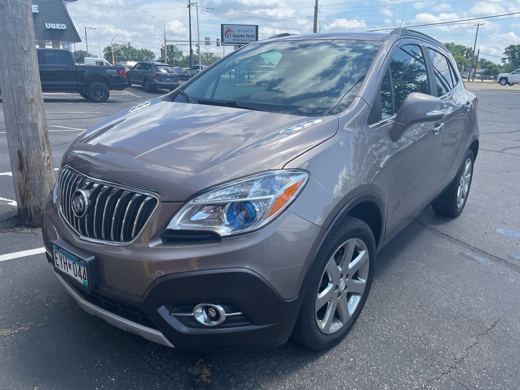 Used 2014 Buick Encore Leather with VIN KL4CJGSB5EB519472 for sale in White Bear Lake, Minnesota