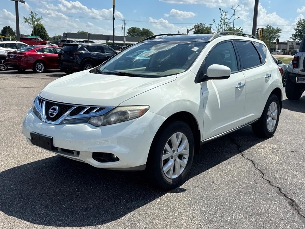 Used 2011 Nissan Murano SL with VIN JN8AZ1MW6BW187912 for sale in Janesville, WI