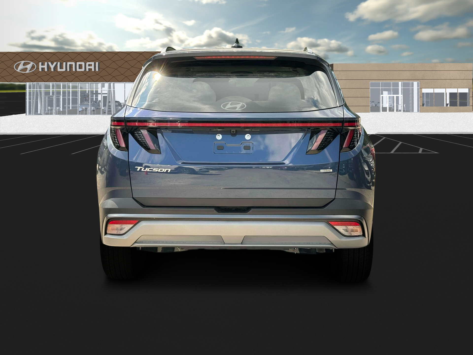 New 2025 Blue Hyundai SEL Convenience AWD image 6
