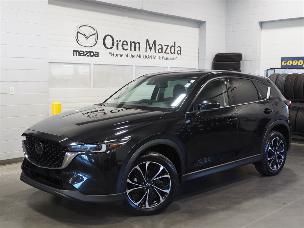 Certified Used 2022 Black Mazda 2.5 S Premium Plus Package image 1