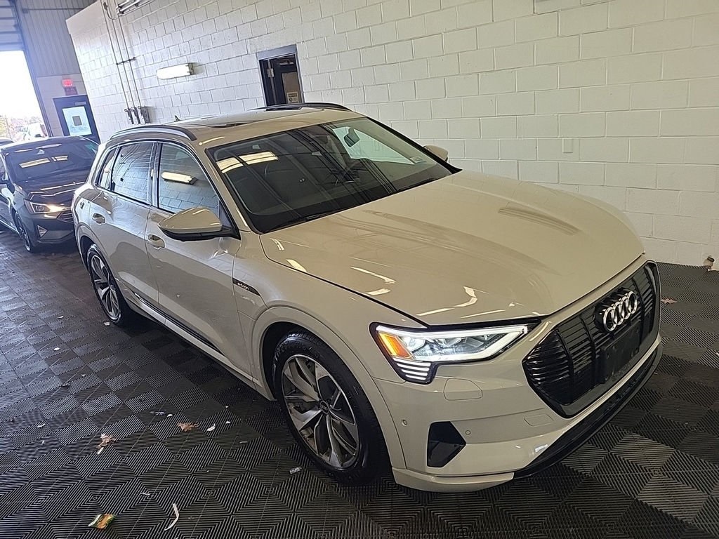 Used 2021 Audi e-tron Premium Plus with VIN WA1LAAGE5MB039284 for sale in Bedford, OH