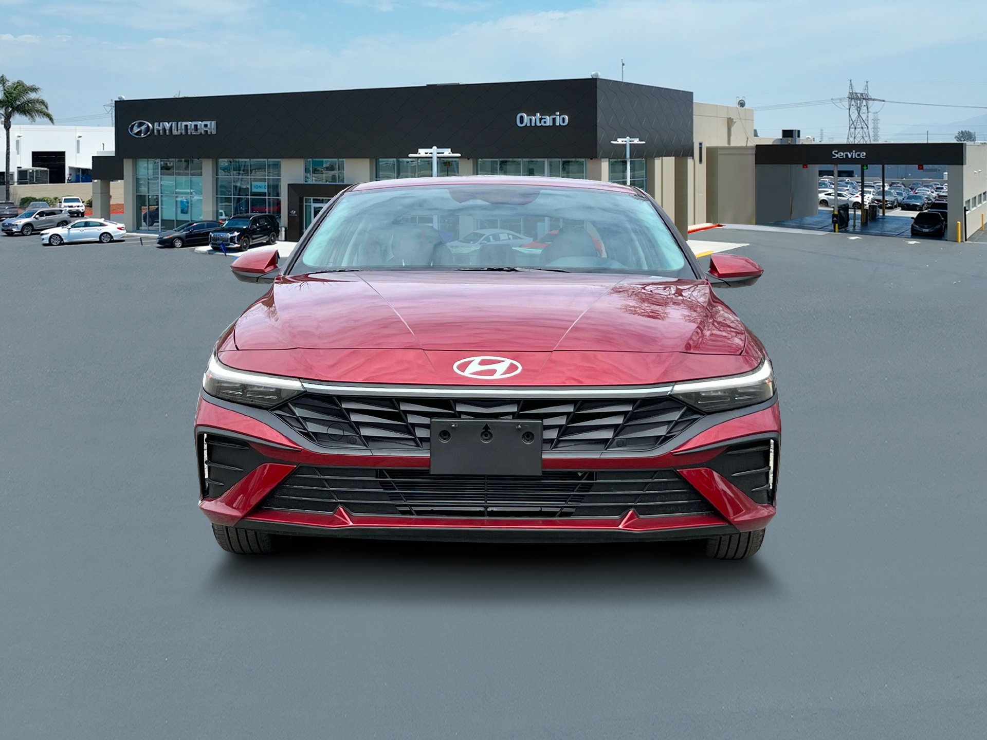New 2024 Ultimate Red Hyundai SEL image 12