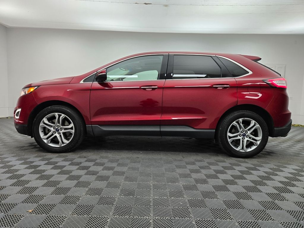 Used 2017 Ruby Red Metallic Tinted Clearcoat Ford Titanium image 15