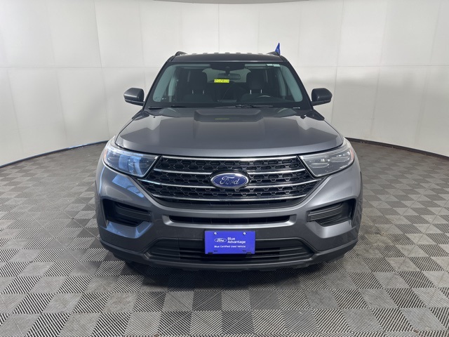 Certified 2021 Ford Explorer XLT with VIN 1FMSK8DH2MGB79491 for sale in Shakopee, Minnesota
