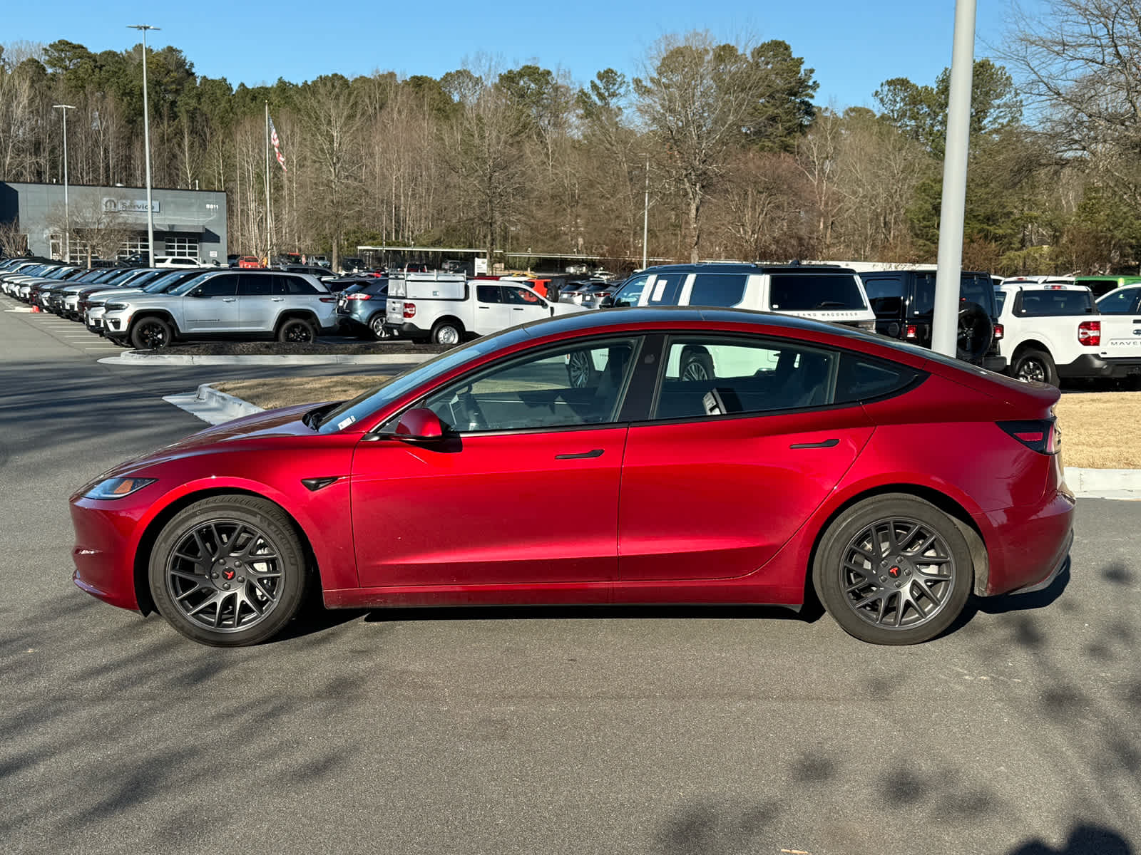 Used 2024 Tesla Model 3 Long Range with VIN 5YJ3E1EB3RF809604 for sale in Woodstock, GA