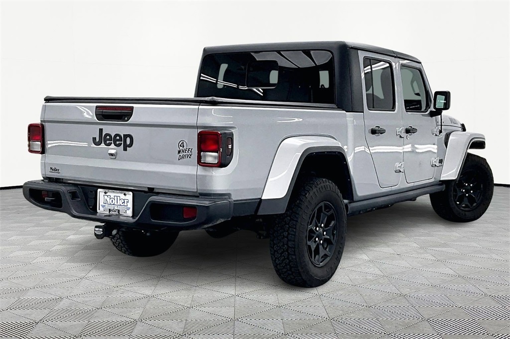 Used 2022 Jeep Gladiator WILLYS with VIN 1C6HJTAG8NL110806 for sale in Kansas City