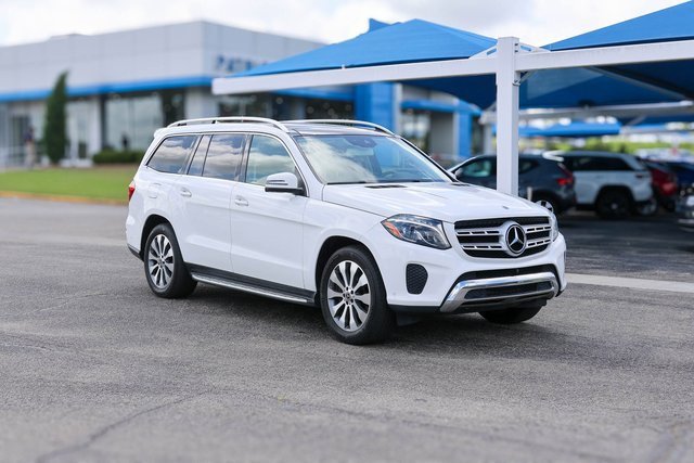 Used 2019 White Mercedes-Benz GLS 450 image 1