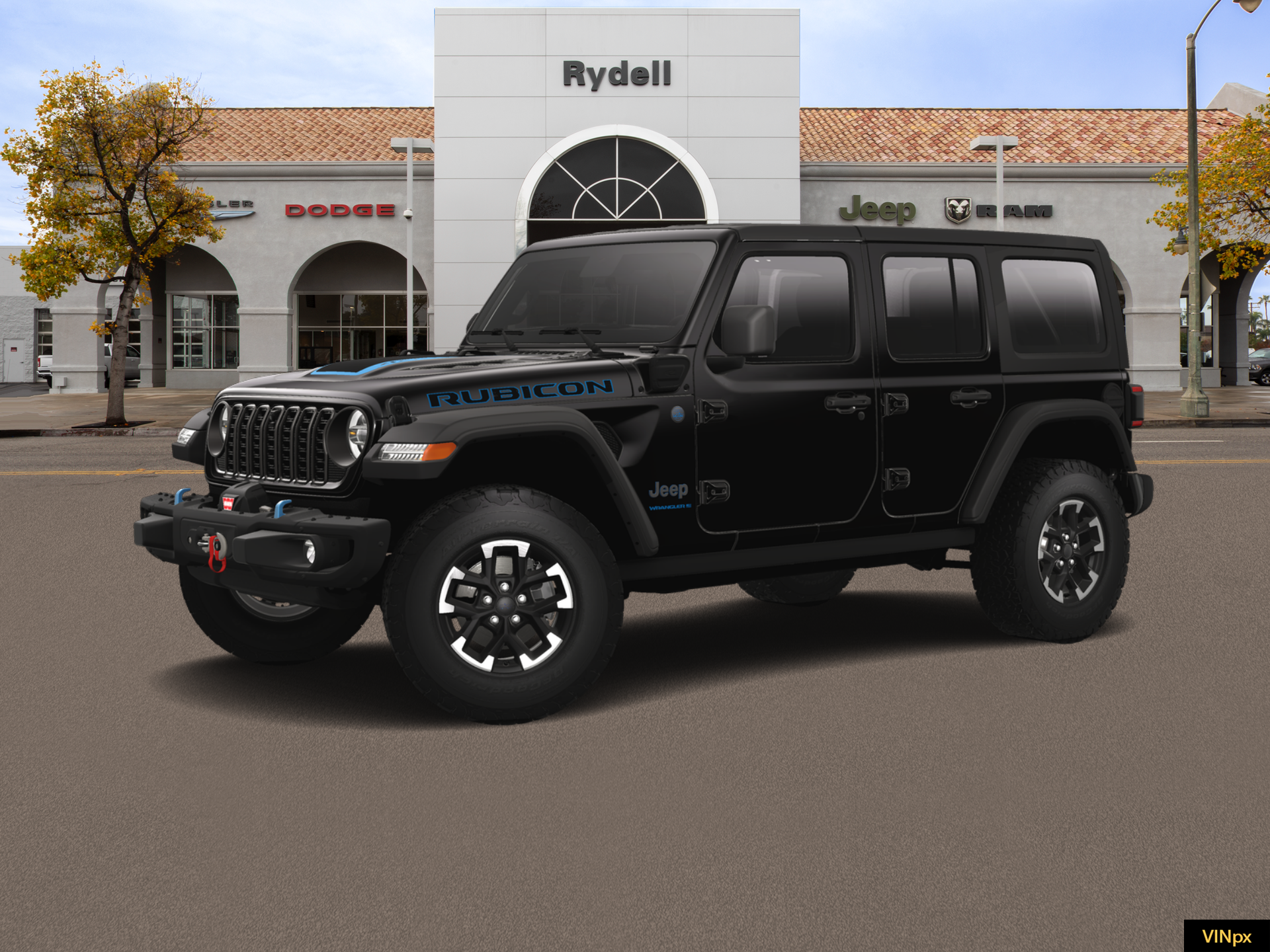 New 2024 Jeep Wrangler 4xe Rubicon 4xe Sport Utility in San Fernando