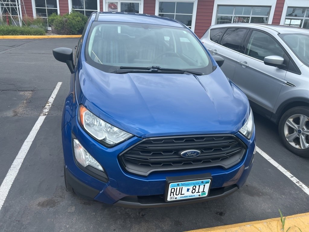 Certified 2018 Ford Ecosport S with VIN MAJ6P1SL9JC168535 for sale in White Bear Lake, Minnesota