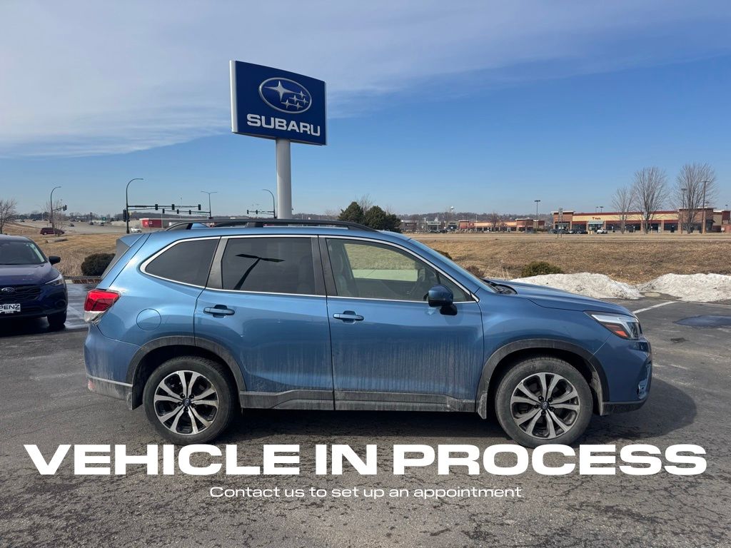 Used 2021 Subaru Forester Limited with VIN JF2SKASC1MH483250 for sale in Rochester, Minnesota