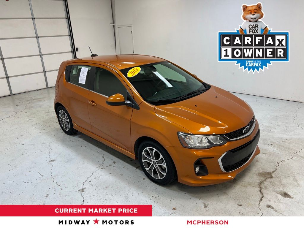 2018 Chevrolet Sonic LT's photo