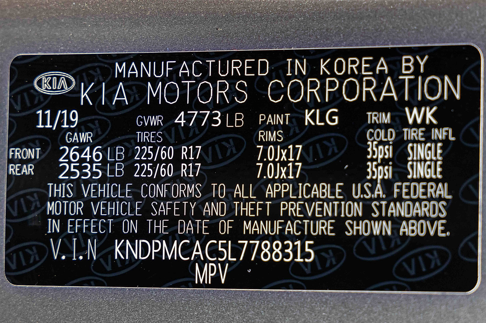2020 Kia Sportage LX photo 29