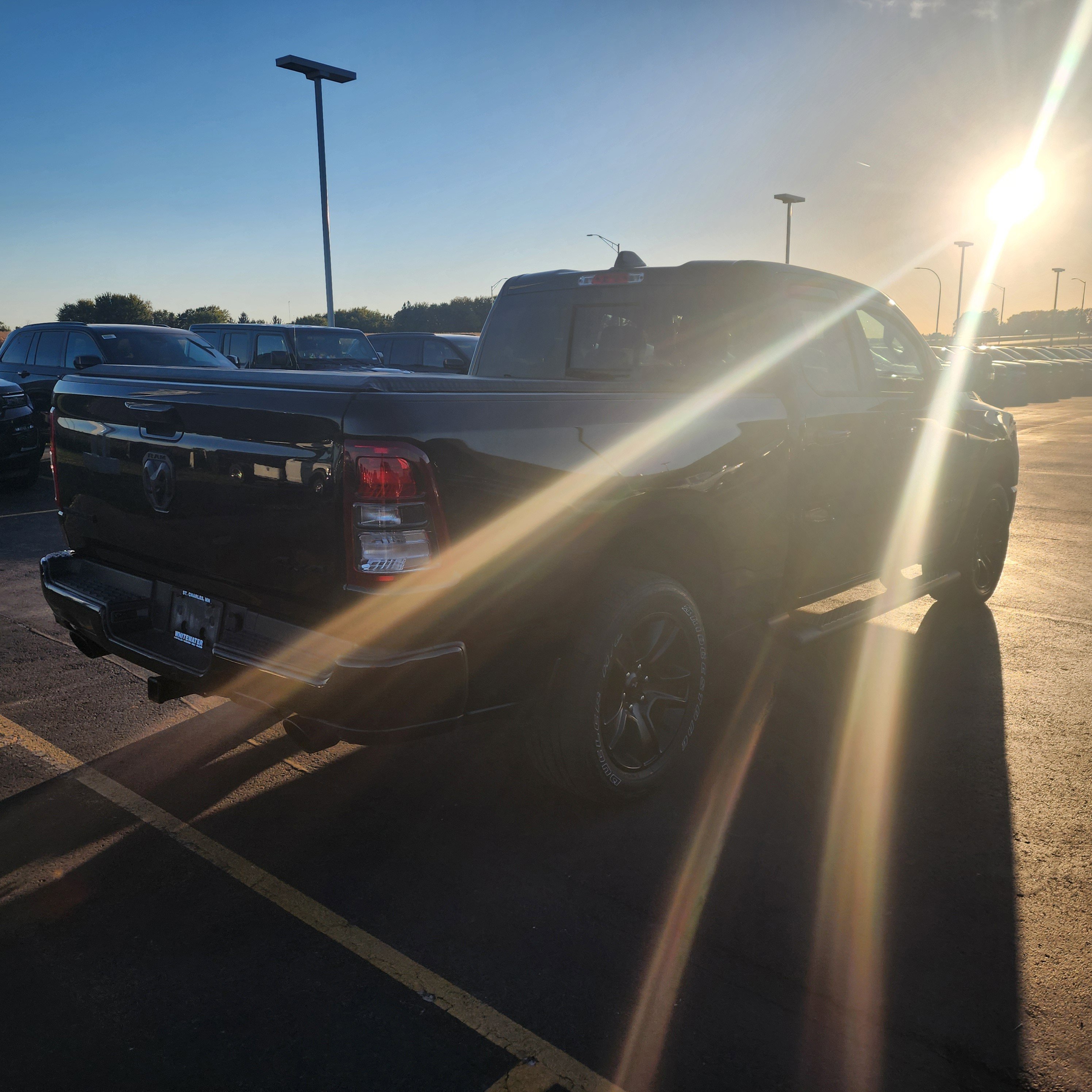Used 2023 RAM Ram 1500 Pickup Big Horn/Lone Star with VIN 1C6SRFBT2PN605781 for sale in Saint Charles, Minnesota