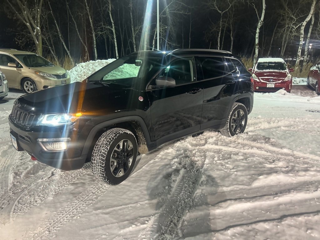 Used 2018 Jeep Compass Trailhawk with VIN 3C4NJDDB7JT367133 for sale in Minneapolis, Minnesota