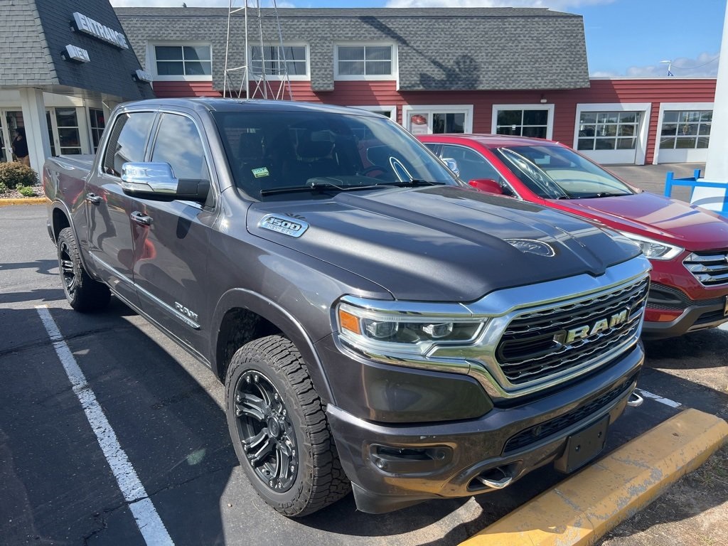 Certified 2019 RAM Ram 1500 Pickup Limited with VIN 1C6SRFHT5KN650469 for sale in White Bear Lake, Minnesota