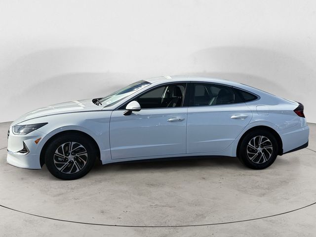 2023 Hyundai Sonata Hybrid Blue photo 2