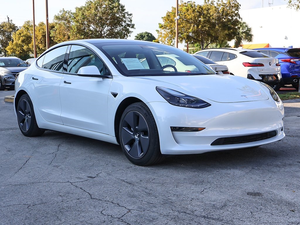 Used 2023 Tesla Model 3 Base with VIN 5YJ3E1EA0PF408256 for sale in Miami, FL