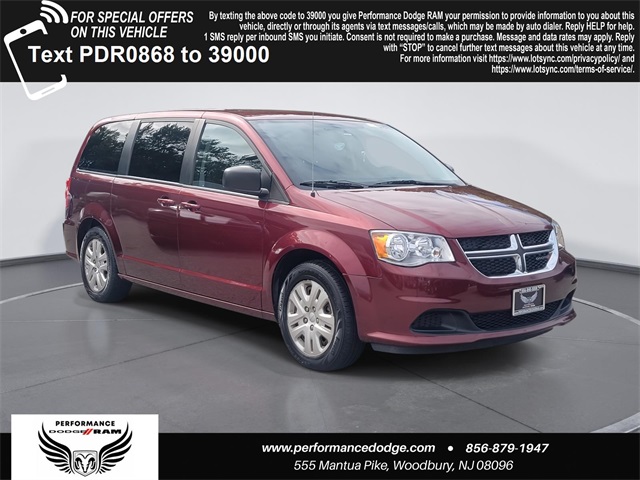 2018 Dodge Grand Caravan SE