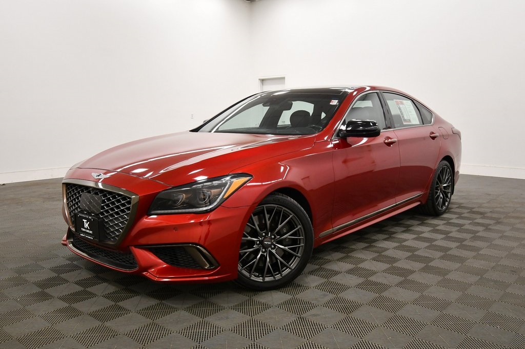 Used 2019 GENESIS G80 Sport with VIN KMHGN4JB5KU291772 for sale in Rochester, Minnesota