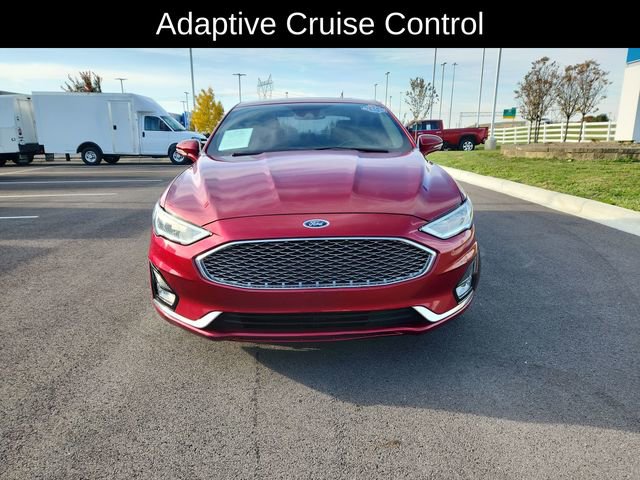 Used 2019 Ford Fusion Titanium with VIN 3FA6P0K9XKR229618 for sale in Grove City, OH