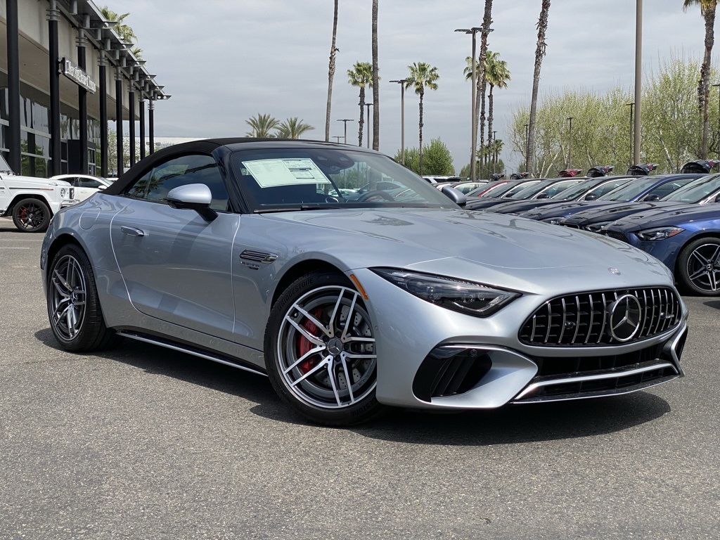 New 2025 Silver Mercedes-Benz SL 55 AMG® image 1