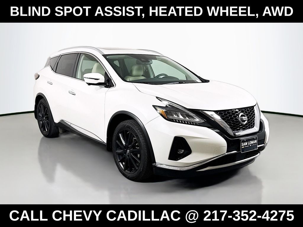 Used 2019 Nissan Murano Platinum with VIN 5N1AZ2MS4KN113081 for sale in Champaign, IL