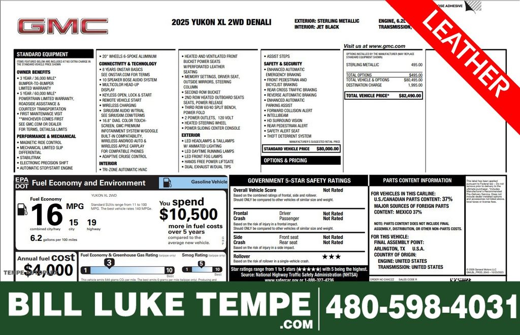 2025 GMC Yukon XL Denali's photo