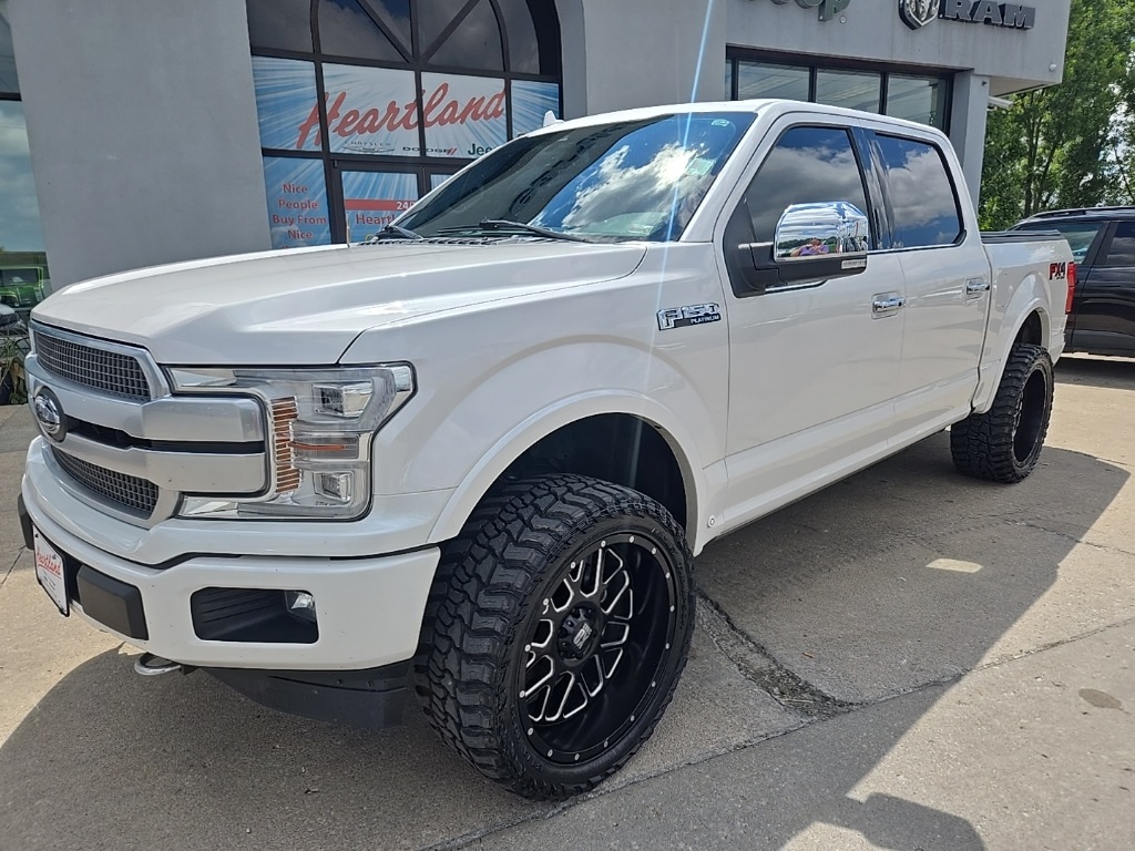 Used 2018 Ford F-150 Platinum with VIN 1FTEW1EG5JFA05919 for sale in Kansas City