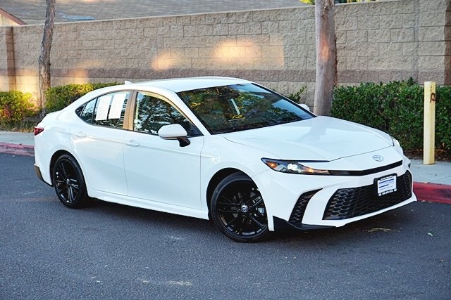 Used 2025 White Toyota SE image 2