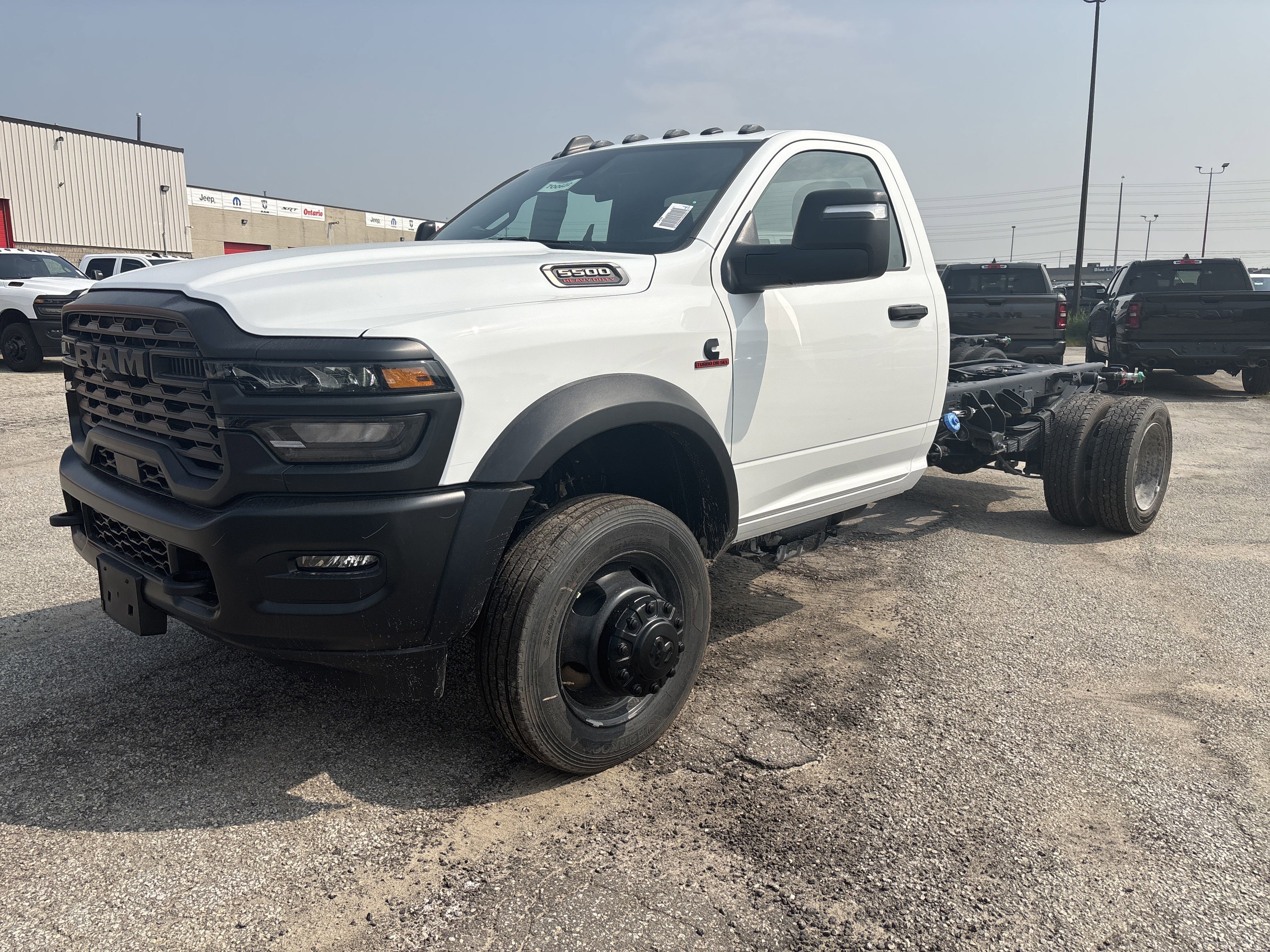New 2025 Bright White Ram Tradesman image 1