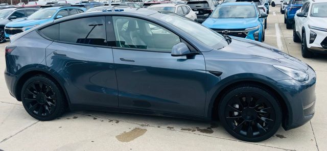 Used 2021 Tesla Model Y Long Range with VIN 5YJYGDEE3MF157202 for sale in Dallas, TX