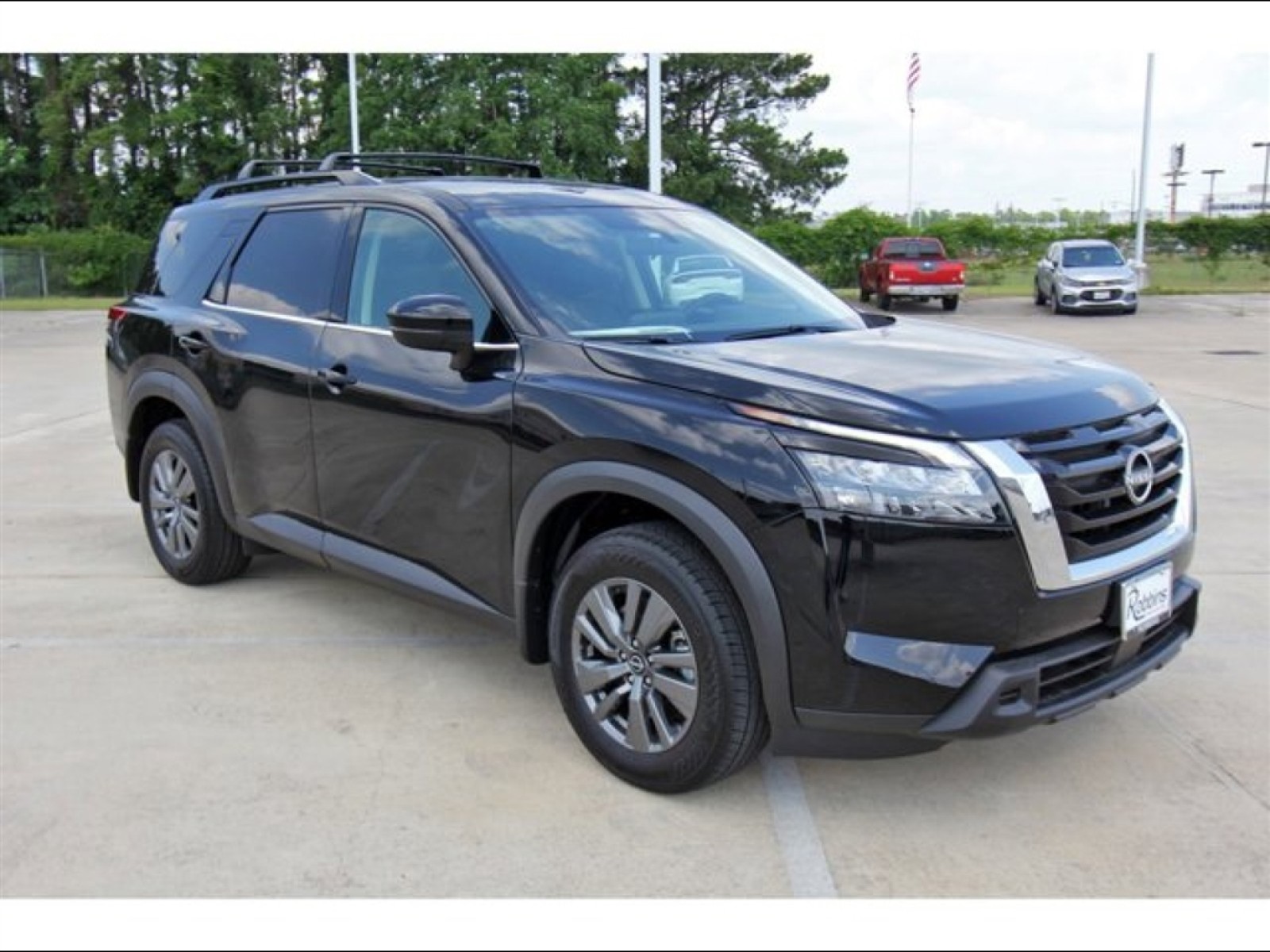 2025 Nissan Pathfinder SV Black at Sterling McCall Nissan