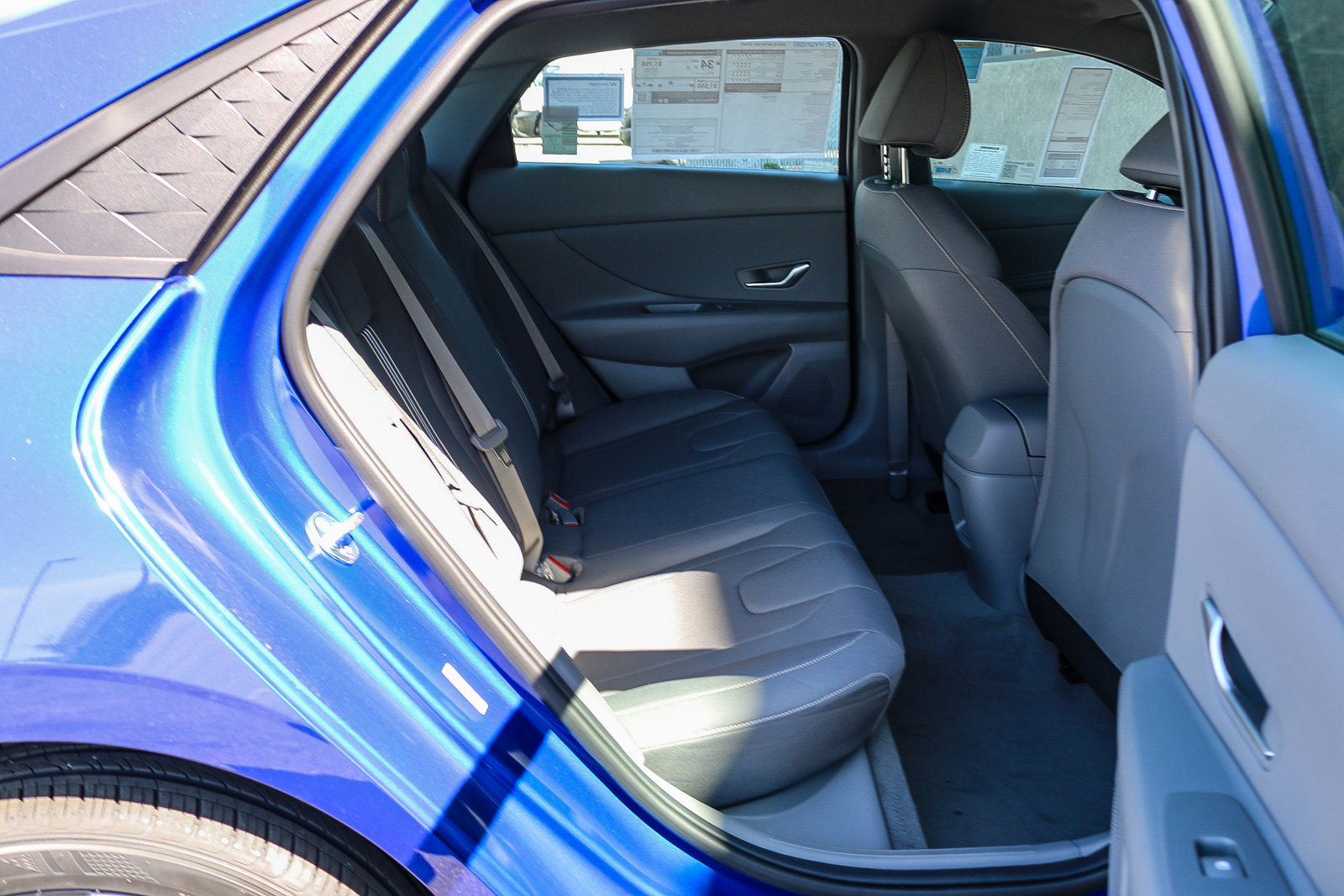 New 2025 Intense Blue Hyundai SEL Sport image 17