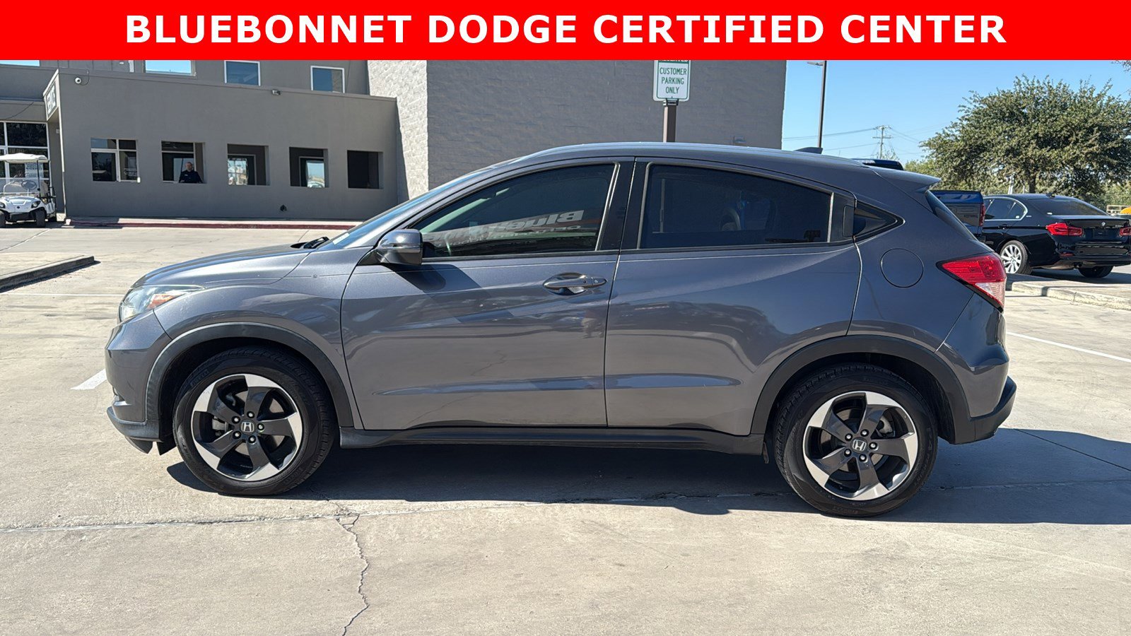 Used 2018 Honda HR-V EX-L with VIN 3CZRU5H78JM721282 for sale in New Braunfels, TX