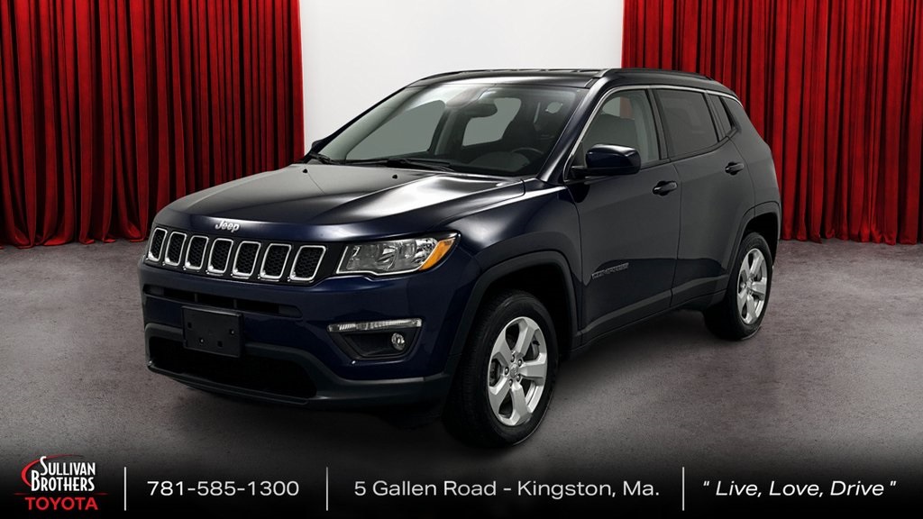 Used 2021 Blue Jeep Latitude image 1